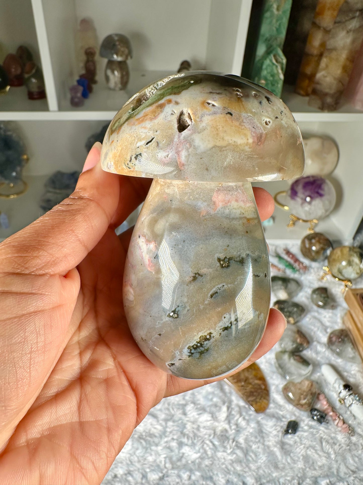 Ocean Jasper Mushroom