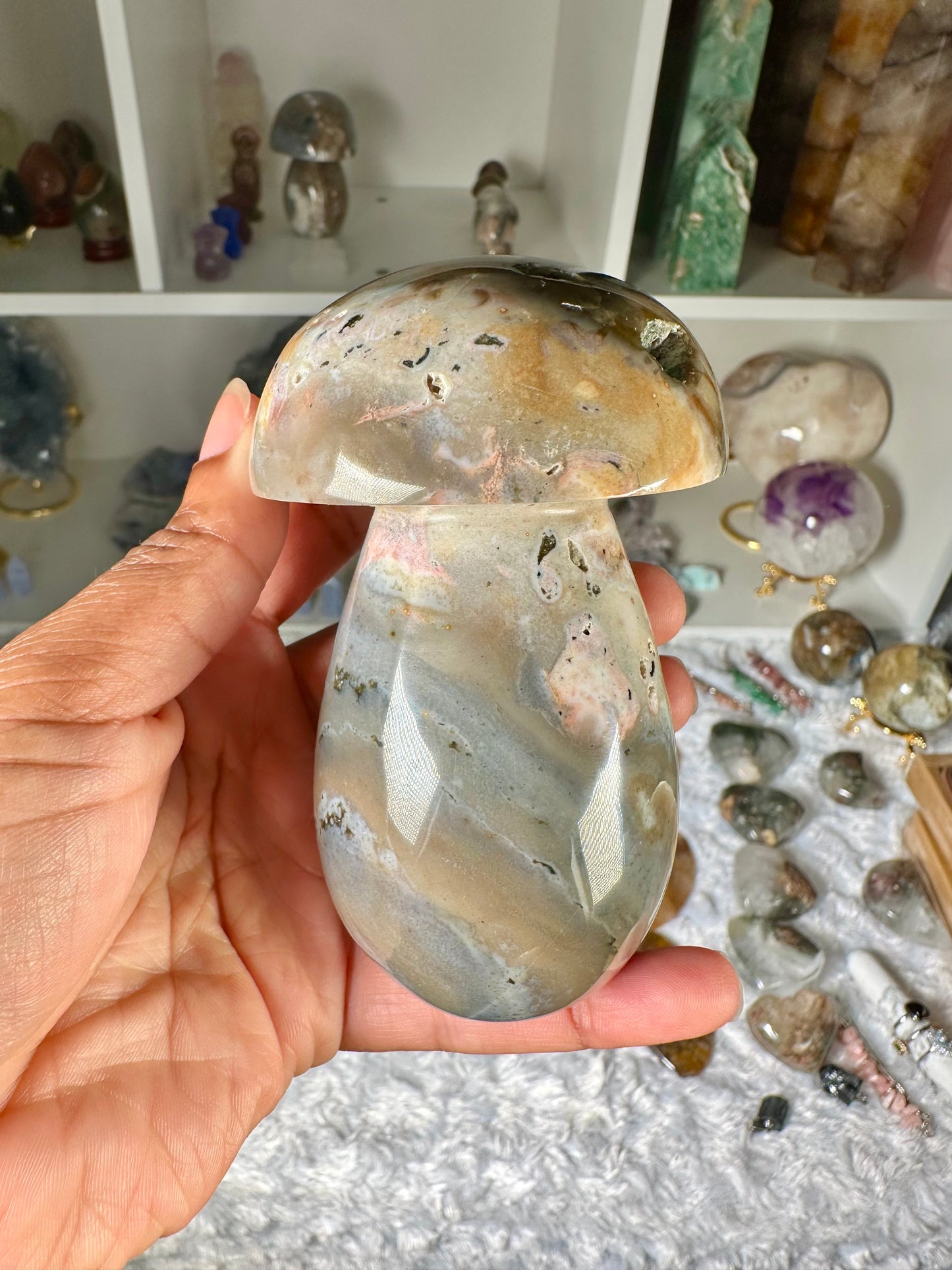 Ocean Jasper Mushroom