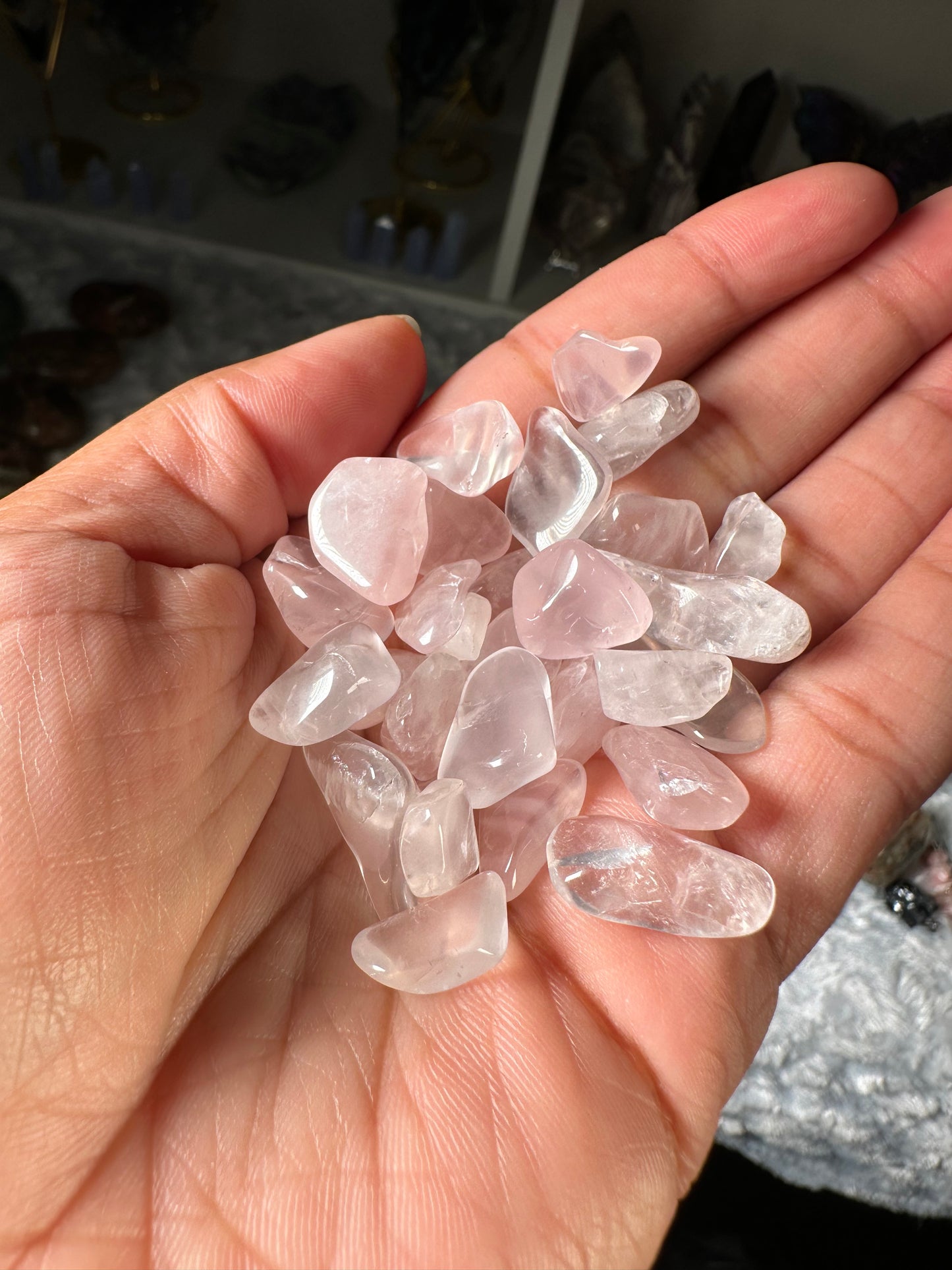 Rose Quartz Chips 90g