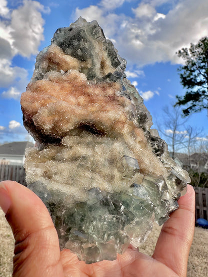 Uv Reactive Sphalerite and Fluorite Large Specimen