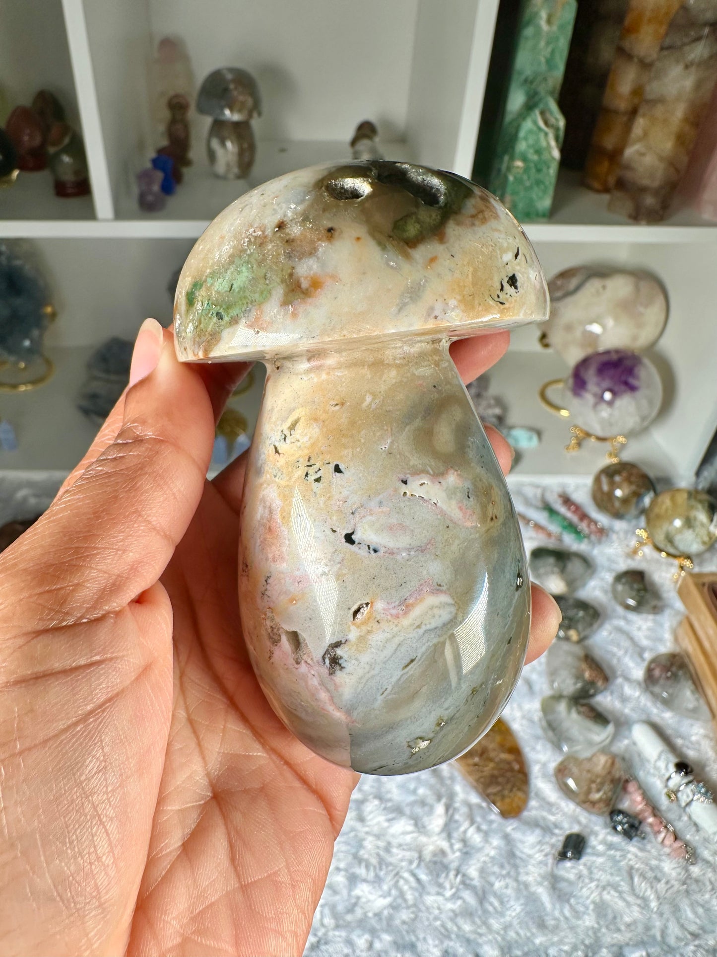 Ocean Jasper Mushroom