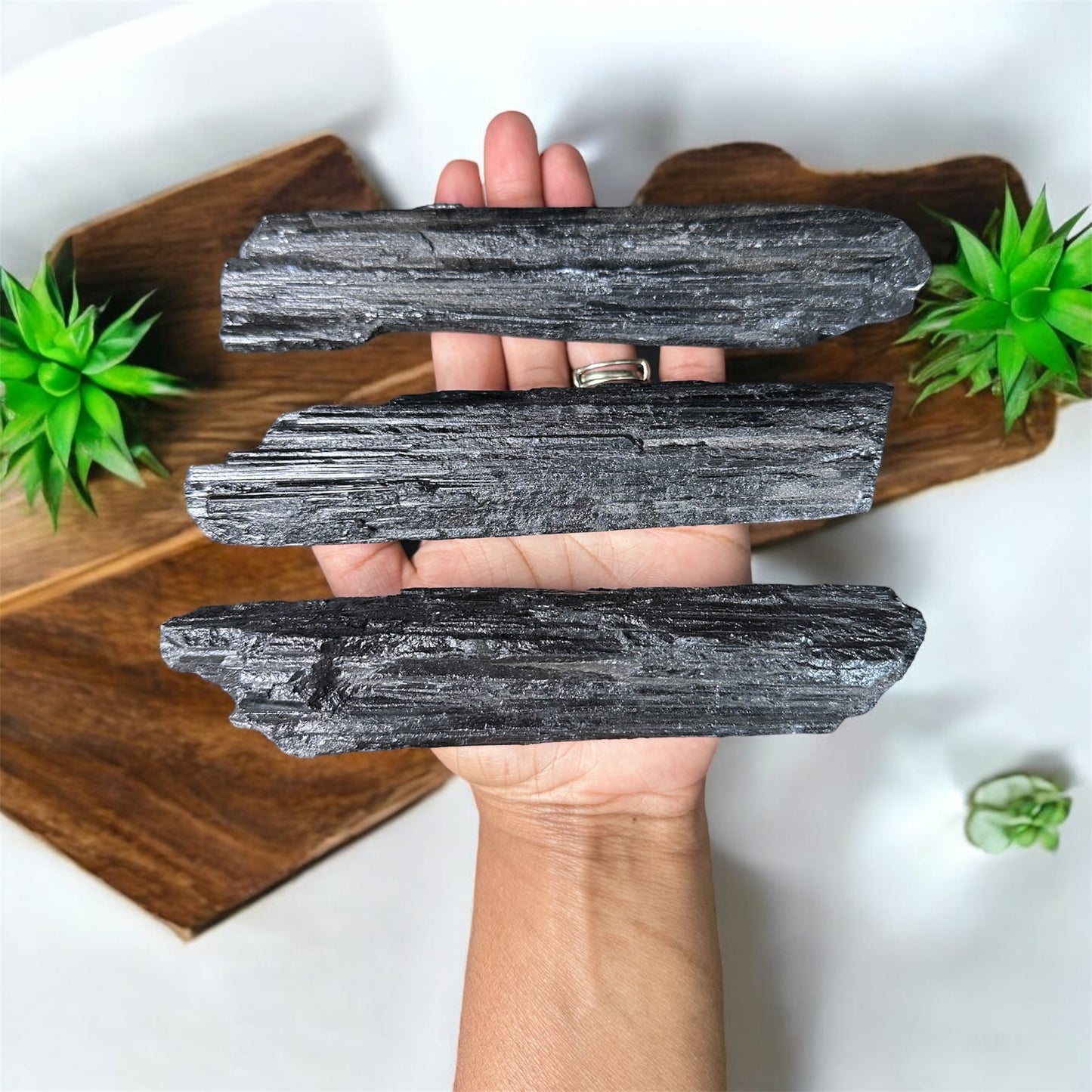 Raw Black Tourmaline (medium)